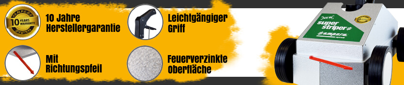 Hochwertige Markierwagen im Set Hochwertige Markierwagen im Set