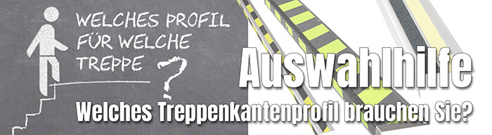 Zum Ratgeber - Welches Treppenkantenprofil brauchen Welches Treppenkantenprofil brauchen