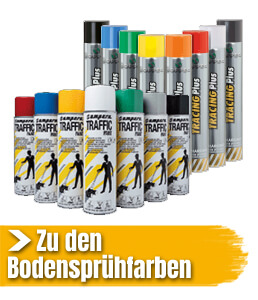 Markiersprühfarben-Sortiment für den Außenbereich Markiersprühfarben-Sortiment für den Außenbereich