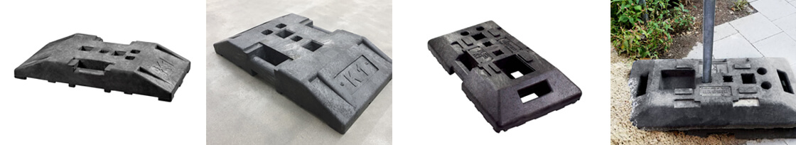 K1 Fußplatten
